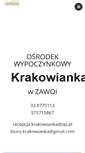 Mobile Screenshot of krakowianka.net